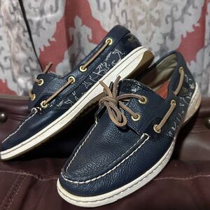 Sperry Women's Navy Boat Shoes